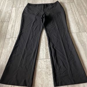 Worthington 14T curvy fit Trouser Leg Long pants. Black